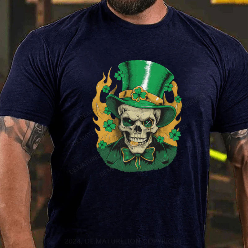 St. Patricks Tag Skeleton T-Shirt