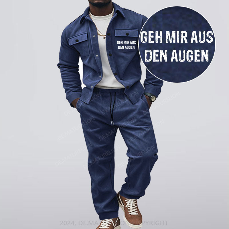 Maturelion Geh mir aus den Augen Jacke und Hose Set