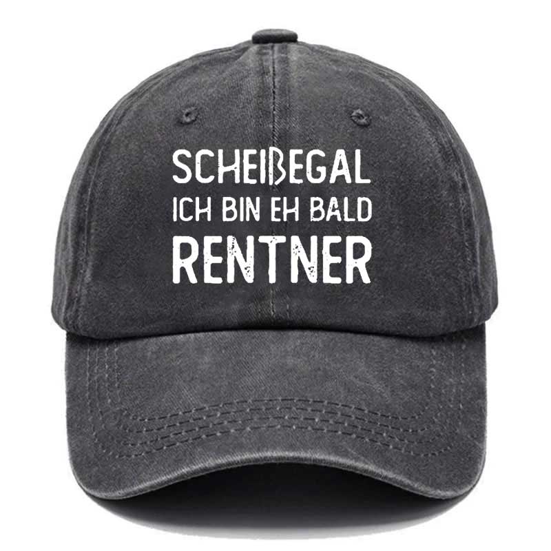 Scheißegal Ich Bin Eh Bald Rentner Cap