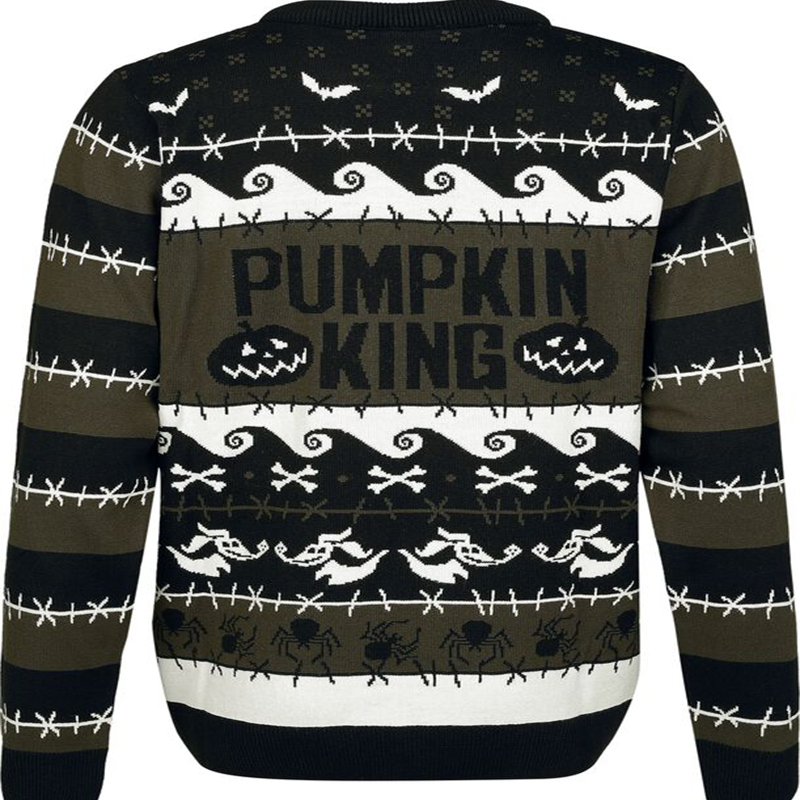 Der Kürbiskönig Hässliche Weihnachtspullover Funny Xmas Ugly Christmas Sweater