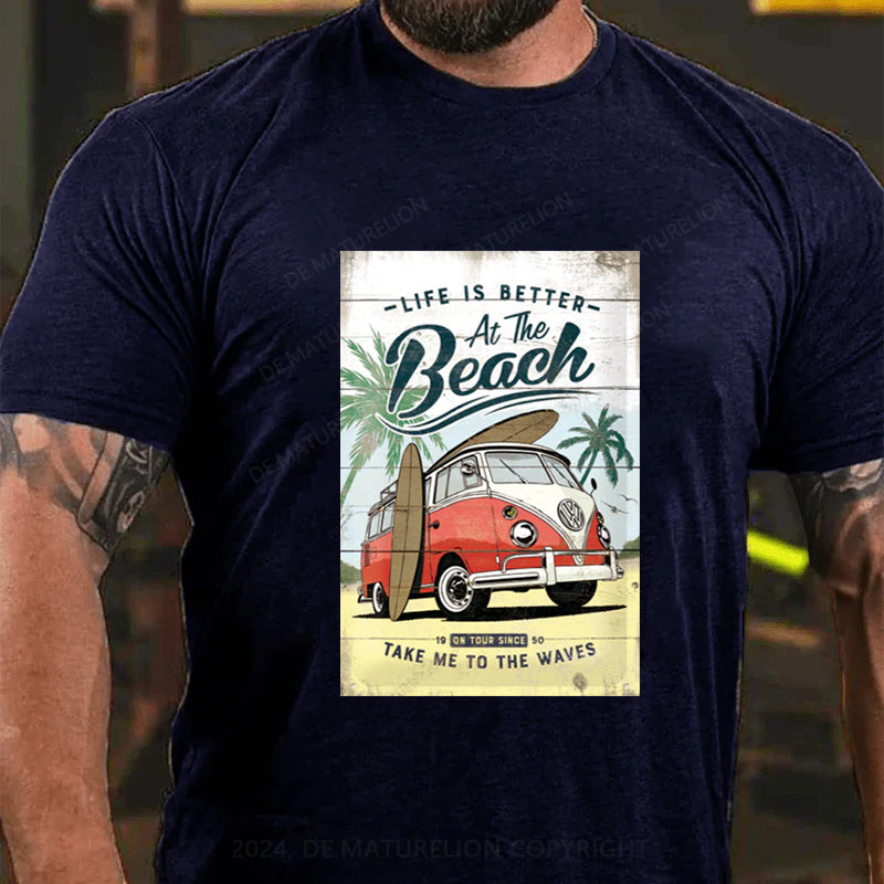 Maturelion Urlaub Am Strand T-Shirt