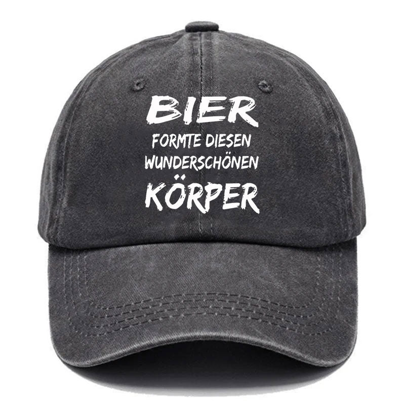 Bier formte diesen Körper Baseball Cap