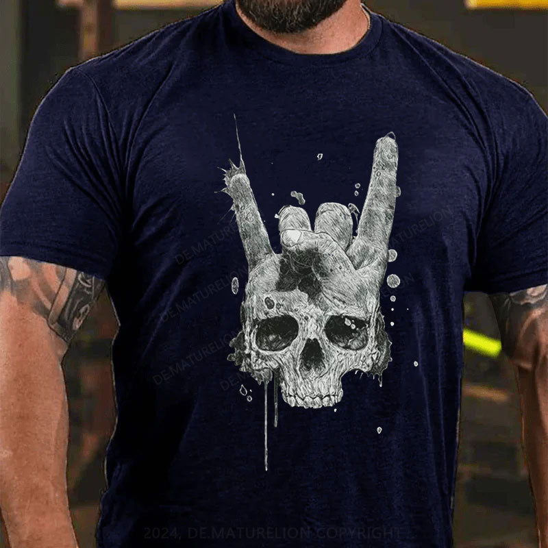 Skeleton Weihnachten T-Shirt