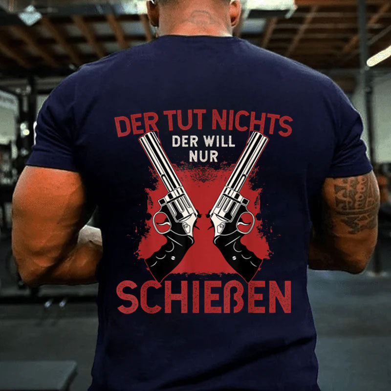 Schützenfest Schießen Schießsport Waffe Sportschütze T-Shirt