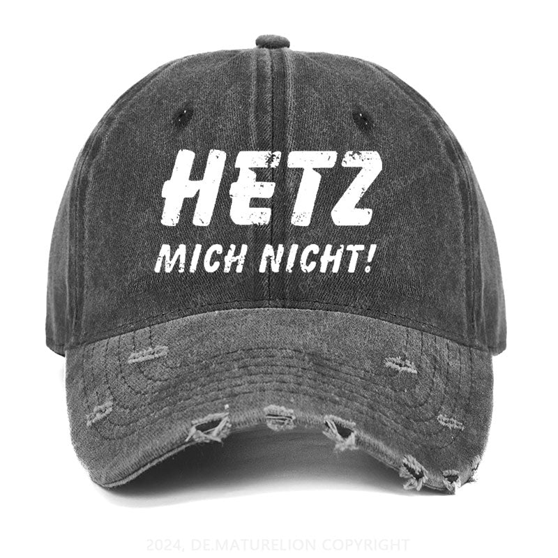 Hetz Mich Nicht Gewaschene Vintage Cap