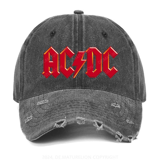 AC/DC Rock Band Gewaschene Vintage Cap