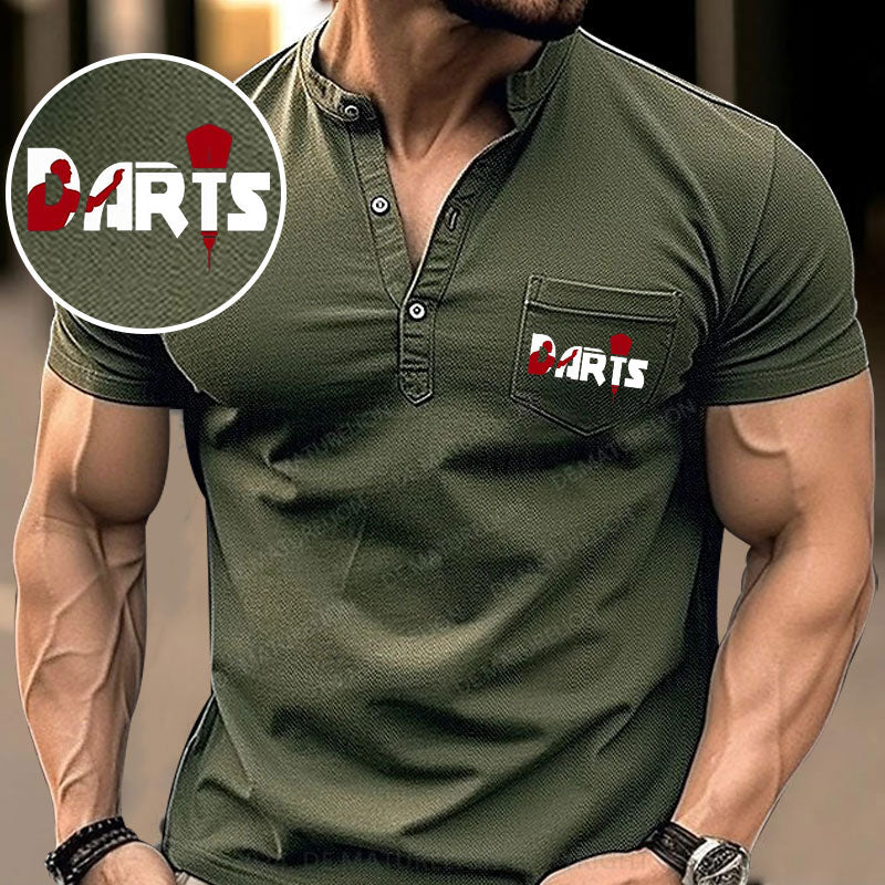 Darts Sport Henley Shirt