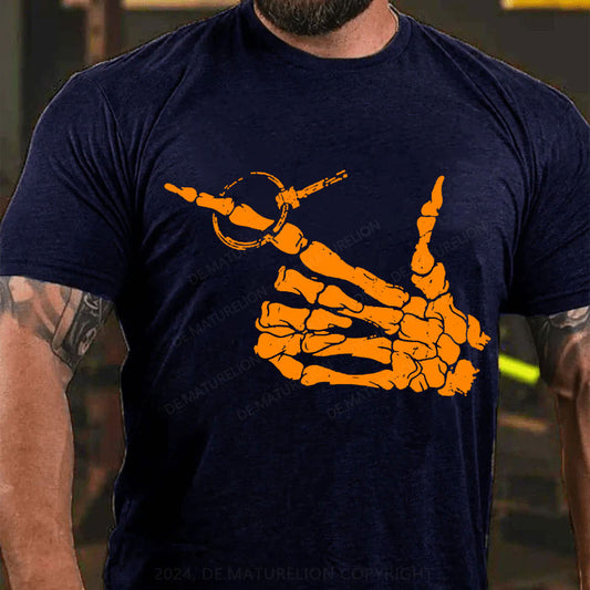 Halloween Teufel Hand T-Shirt