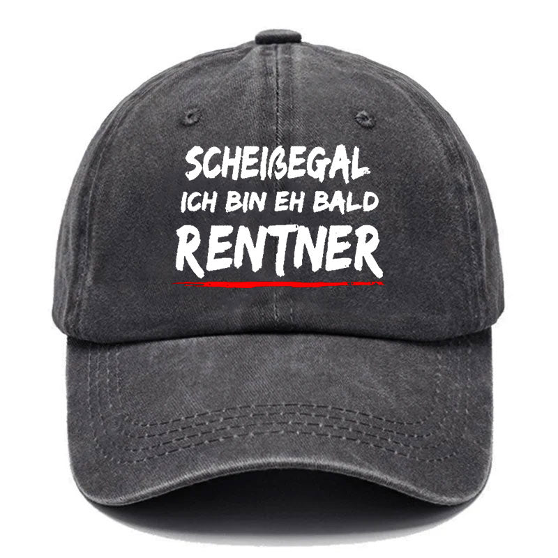 Scheißegal Ich Bin Eh Bald Rentner Baseball Cap