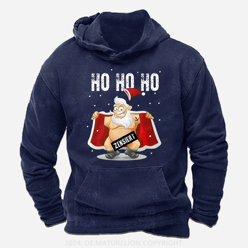 HO HO HO Weihnachten Hoodie