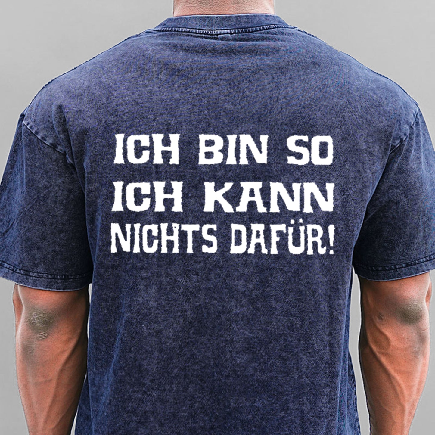 Ich bin so. Ich kann nichts dafür Gewaschene Vintage T-Shirt