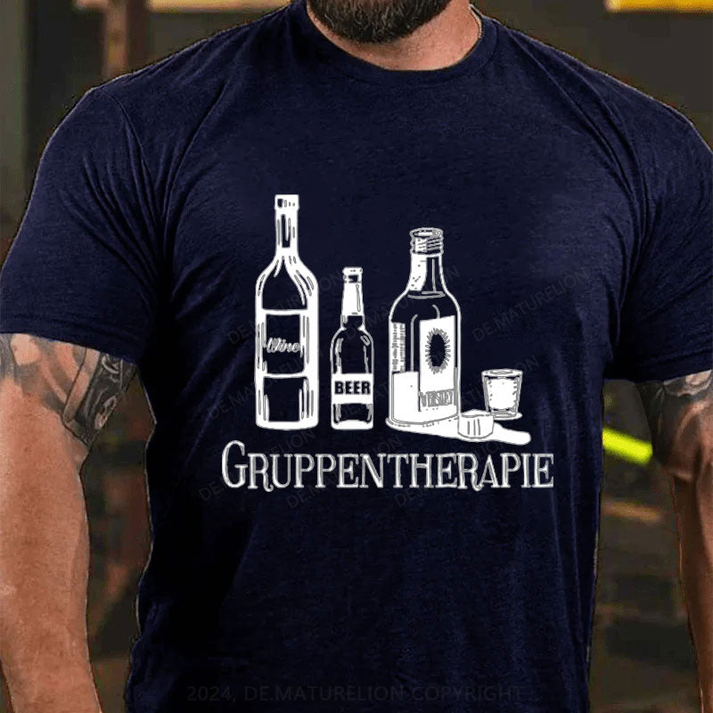 Gruppen Therapie Männer T-Shirt