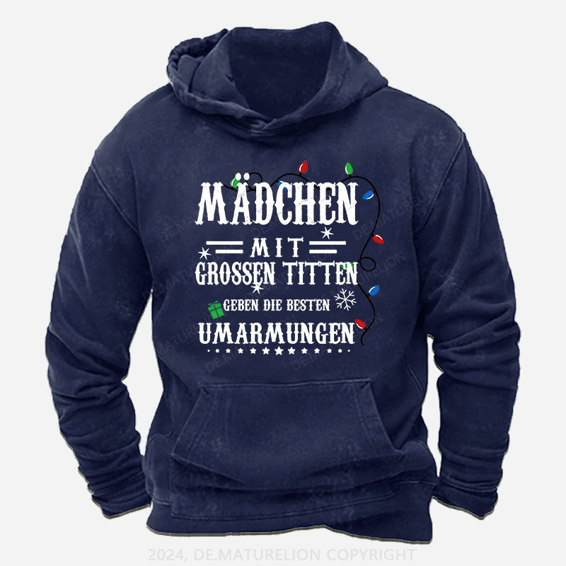 Mädchen Mit Grossen Titten Geben Die Besten Umarmungen Hoodie