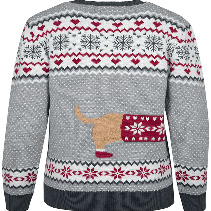 Dackel Hässliche Weihnachtspullover Funny Xmas Ugly Christmas Sweater