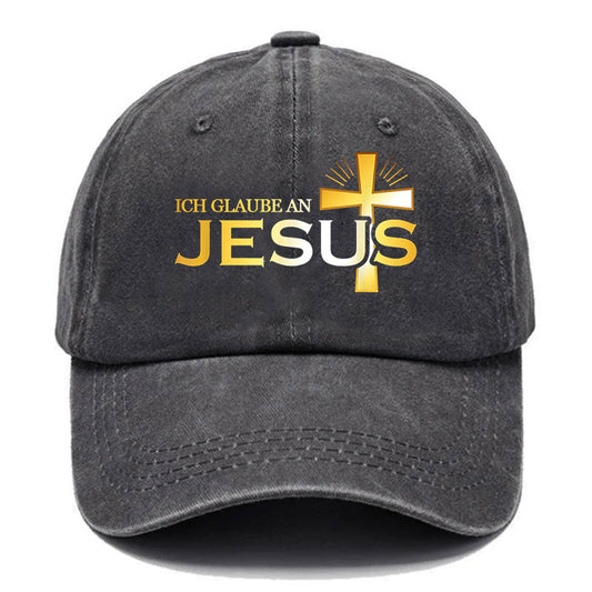 Ich glaube an Jesus Baseball Cap