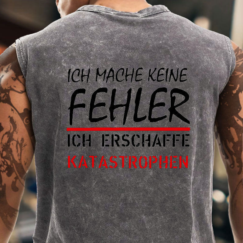 Ich Mache Keine Fehler Tank Top