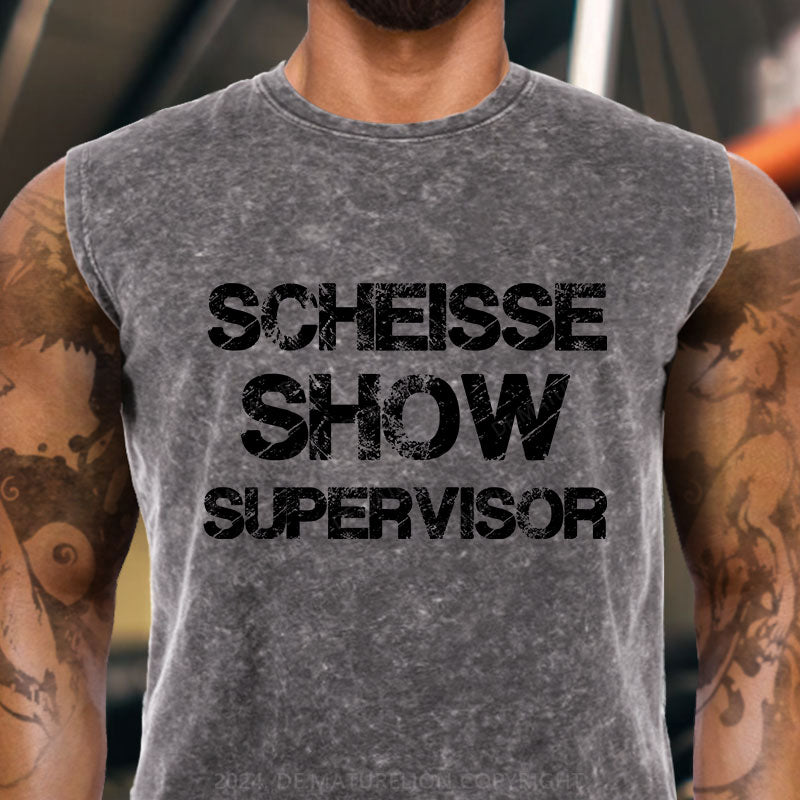 Scheiße Show Supervisor Tank Top