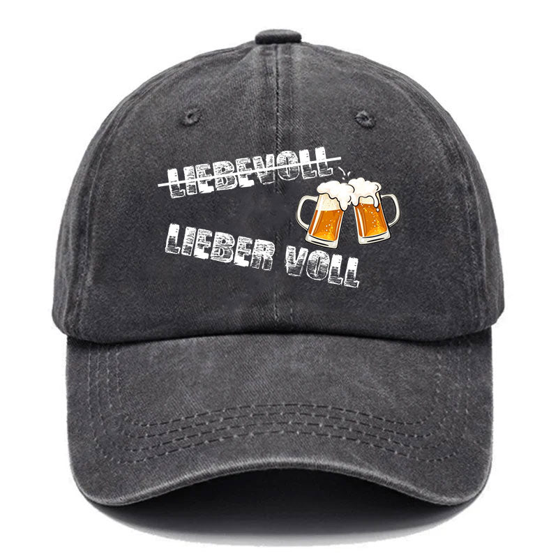 Lieber Voll Bierlieber Baseball Cap