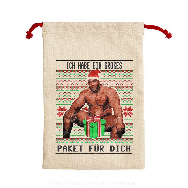 Maturelion Ich Habe Ein Großes Paket Für Dich Frohe Weihnachten Sack