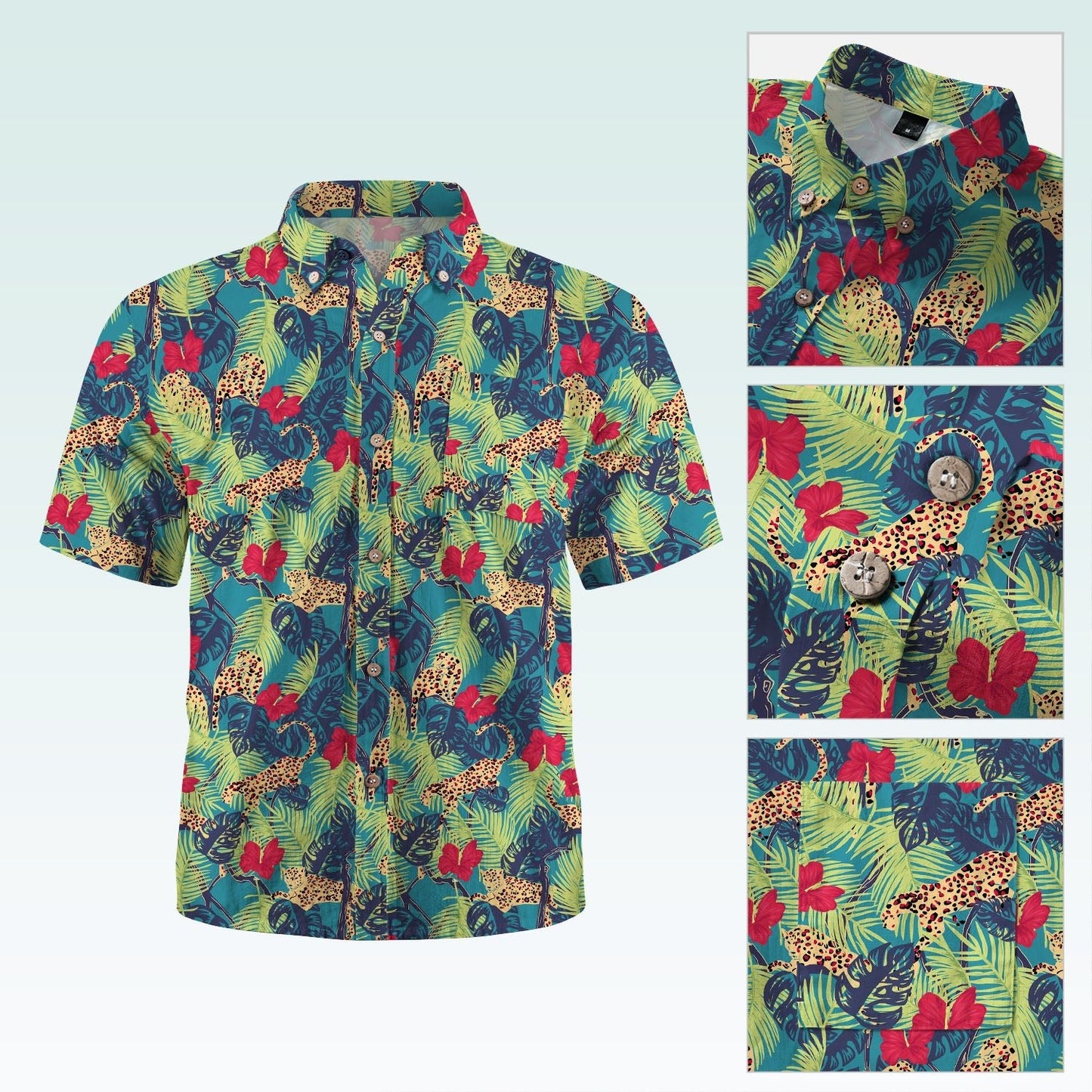 Maturelion Hawaiian Shirt Jurassic Park Hawaiian Shirt