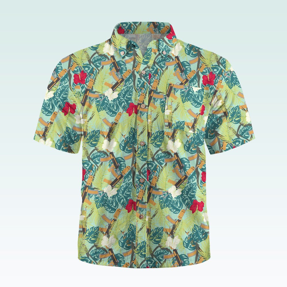 Maturelion Hawaiian Shirt Jurassic Park Hawaiian Shirt