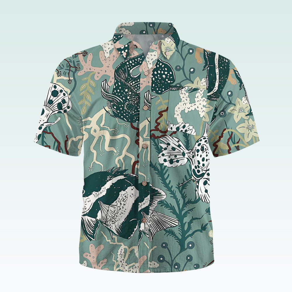 Maturelion Sommer Hawaiian Shirt