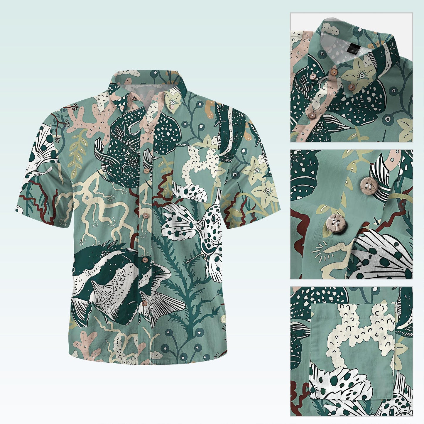 Maturelion Sommer Hawaiian Shirt