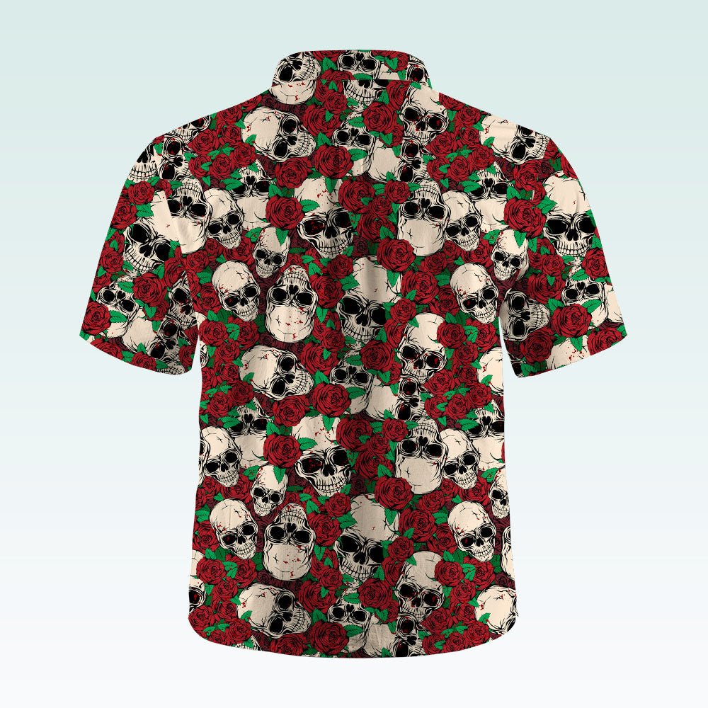 Maturelion Hawaiian Shirt Mexikanischer Zucker Schädel Hawaiian Shirt