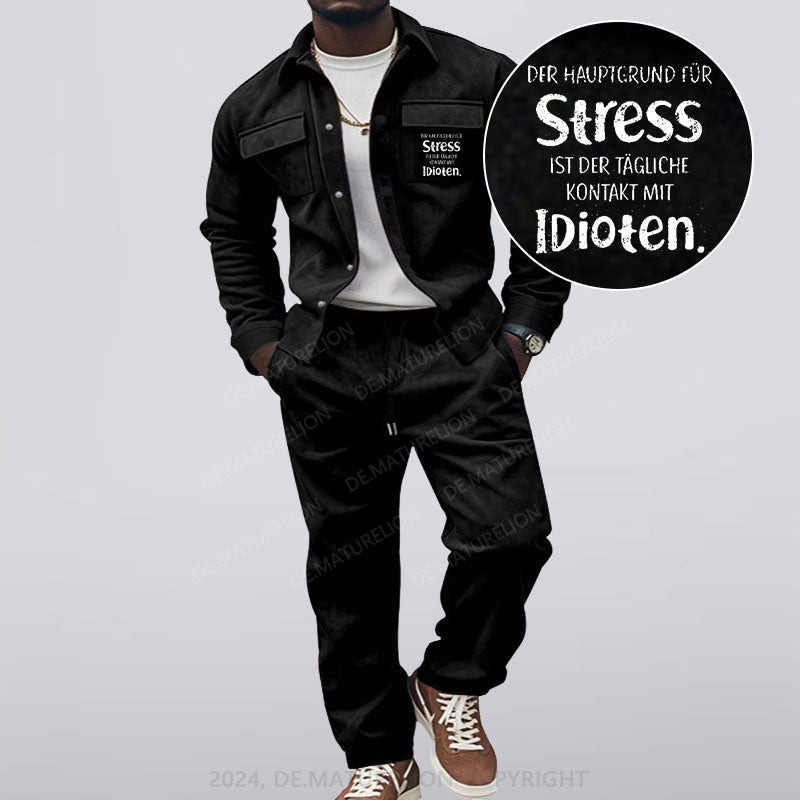 Maturelion Ich Bin Zu Alt Für Diesen Scheiß Jacke und Hose Set