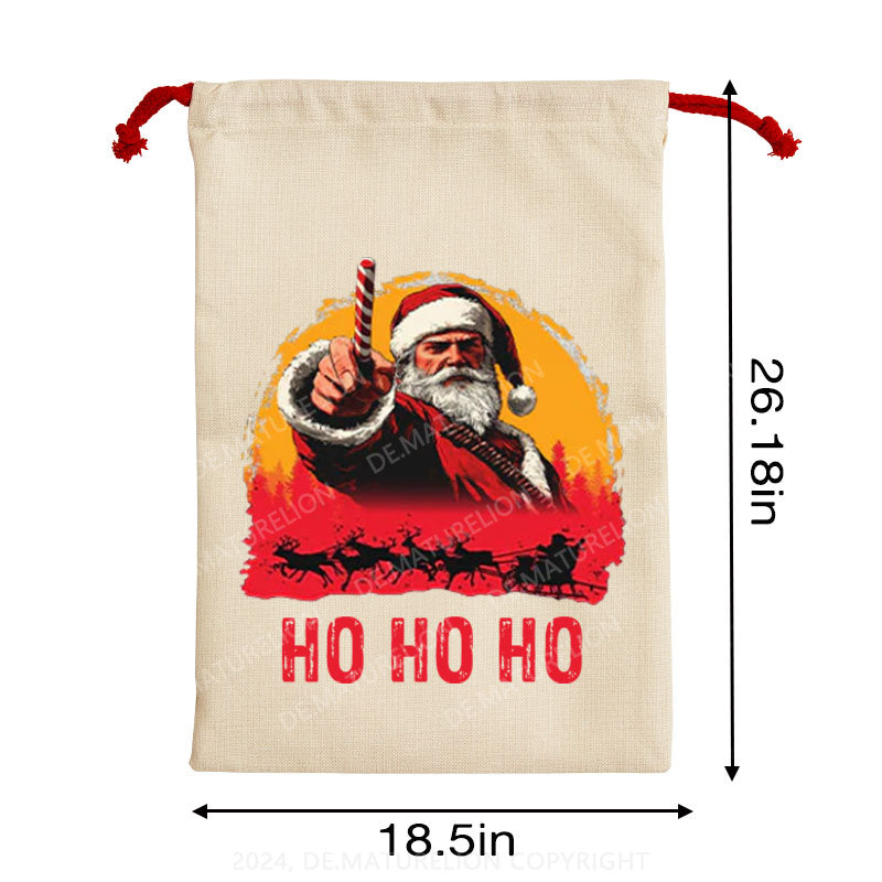 Maturelion Ho Ho Ho Weihnachten Sack