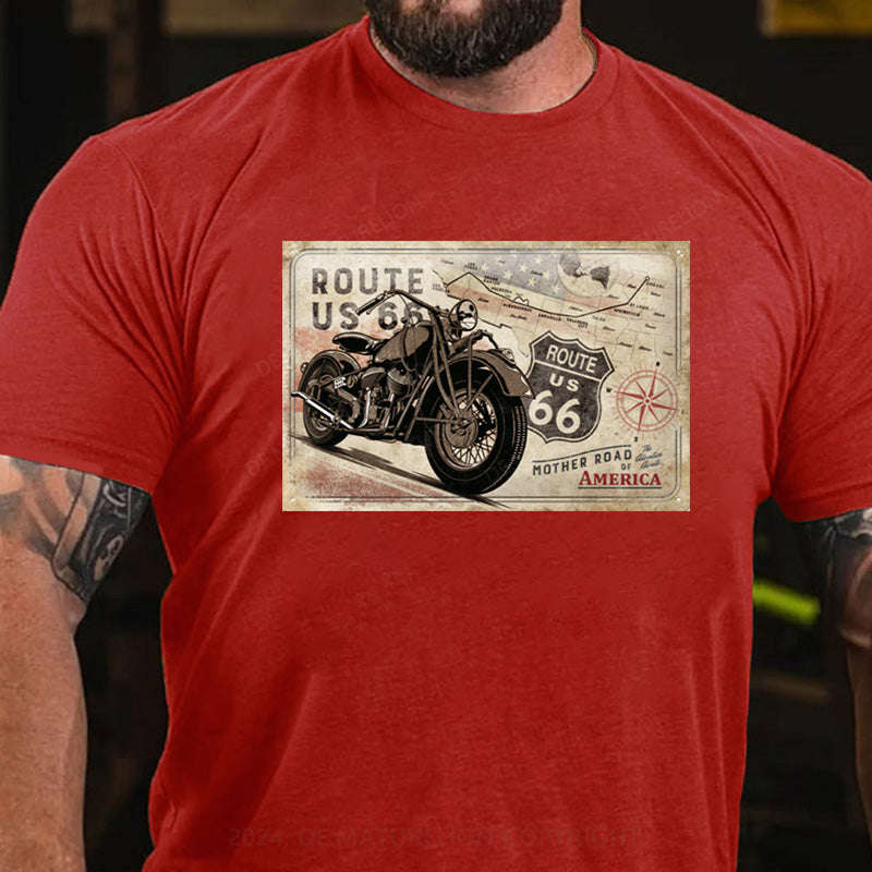 Maturelion Route 66 T-Shirt