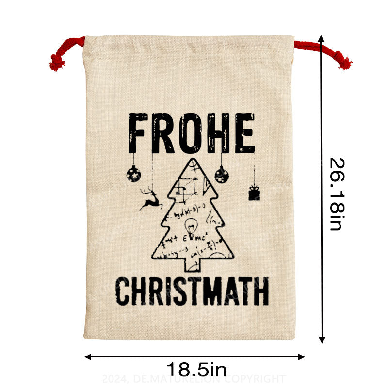 Maturelion Frohe Christmath Weihnachten Sack