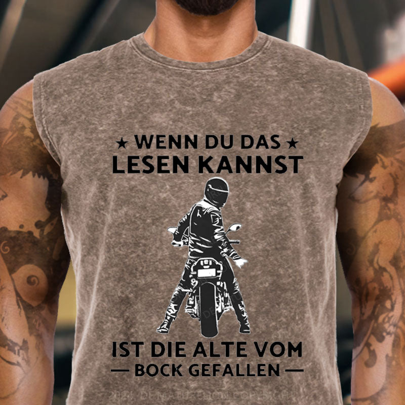 Wenn du das lesen kannst Tank Top