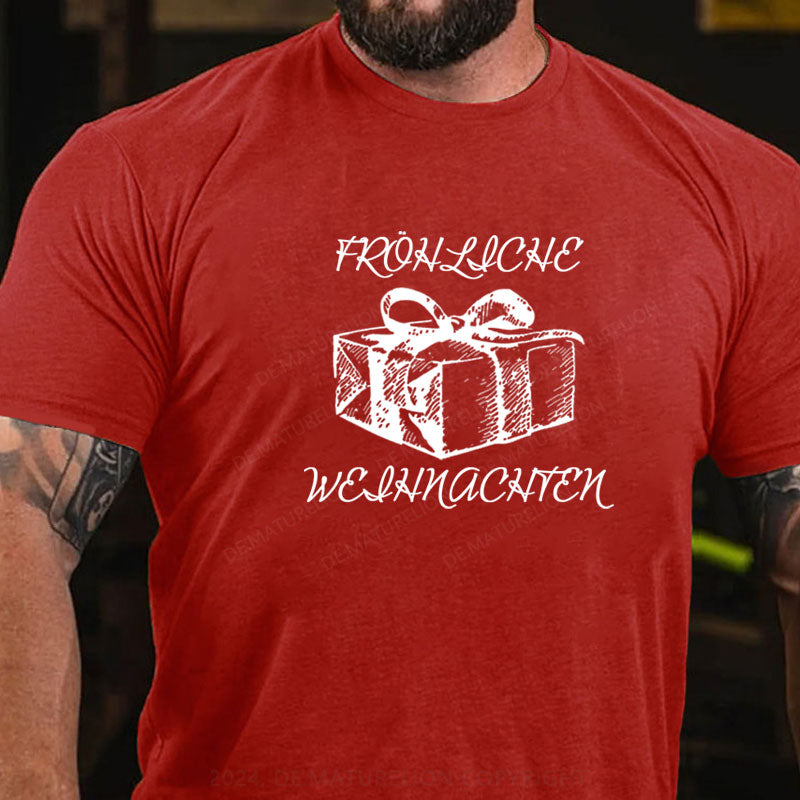 Geschenk Frohe Weihnachten T-Shirt