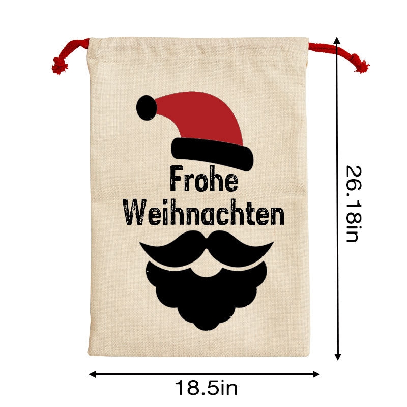 Maturelion Frohe Weihnachten Sack