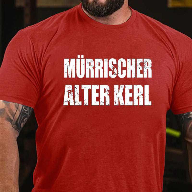 Mürrischer Alter Kerl T-Shirt