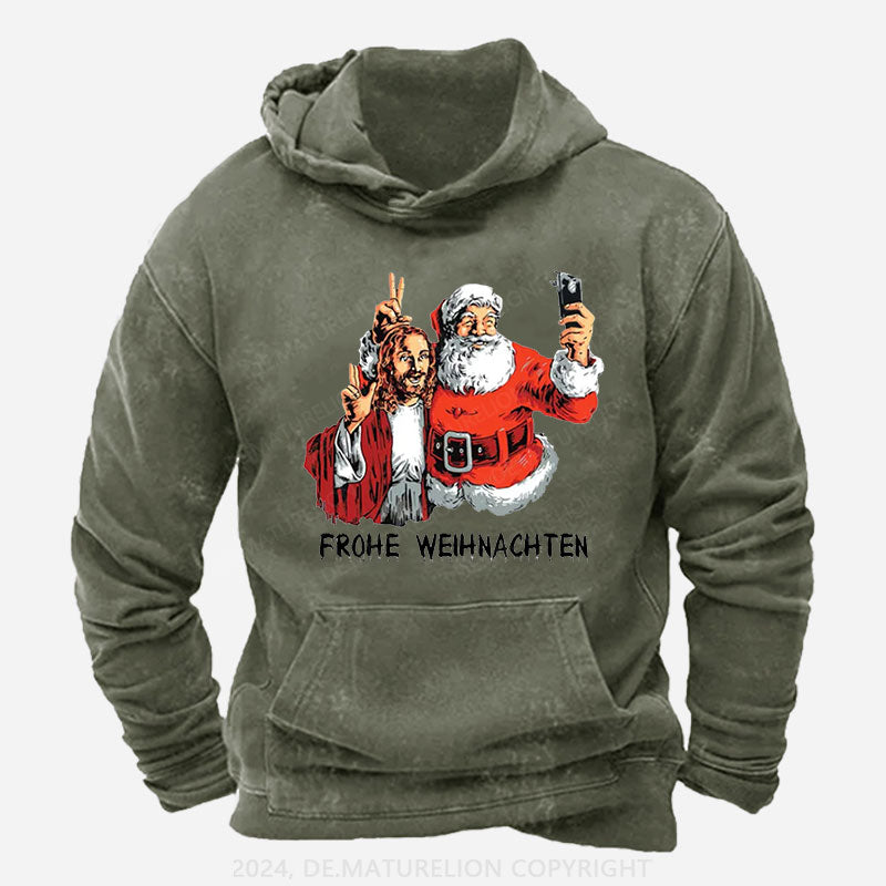 Frohe Weihnachten Hoodie