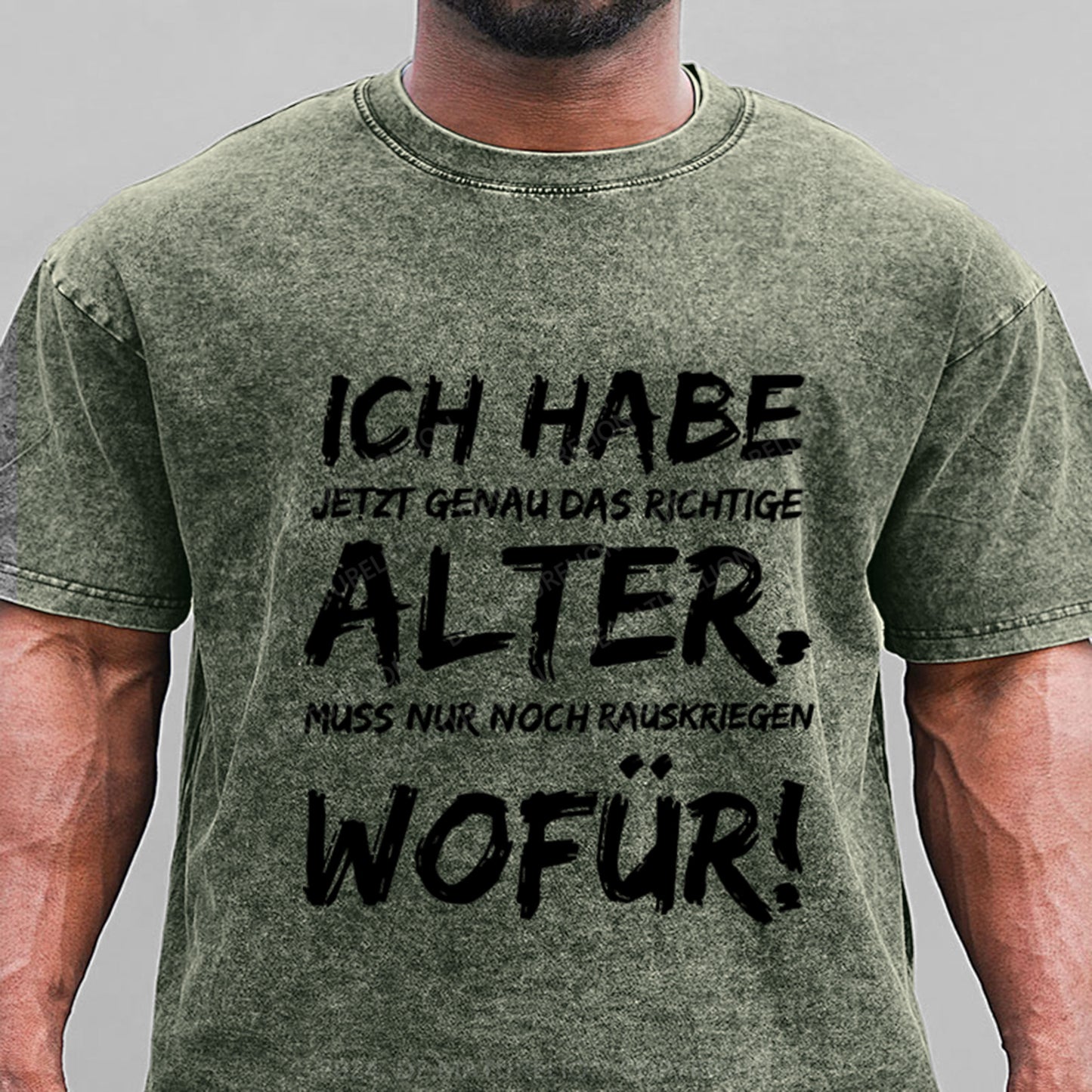 Ich Habe Jetzt Genau Das Richtige Alter Gewaschene Vintage T-Shirt