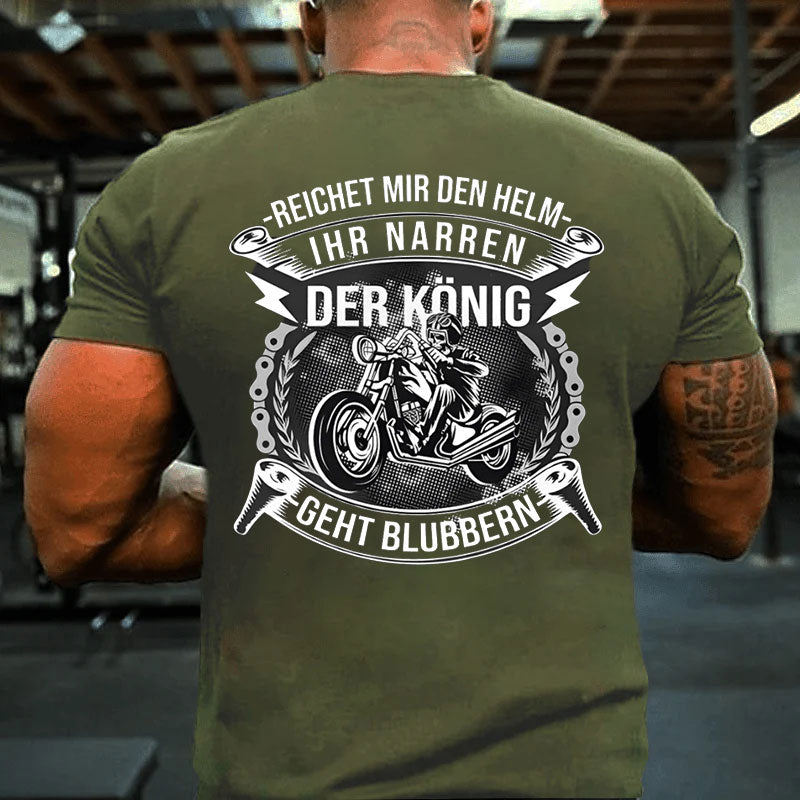 Der König geht blubbern T-Shirt