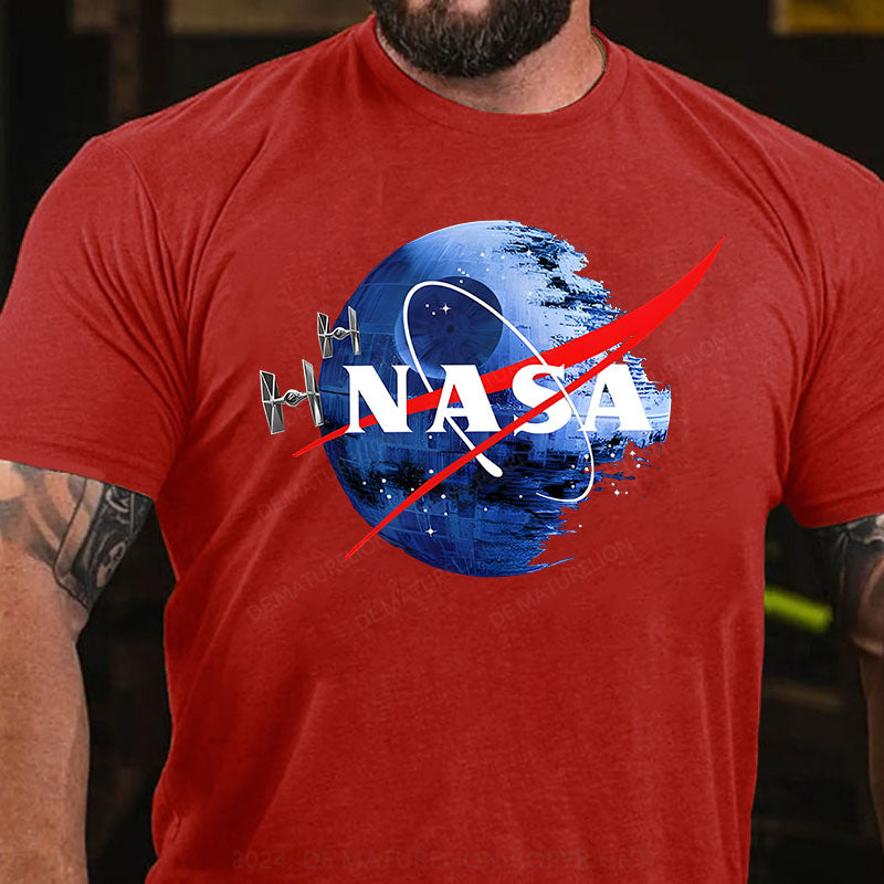 Todesstern NASA inspiriert T-Shirt