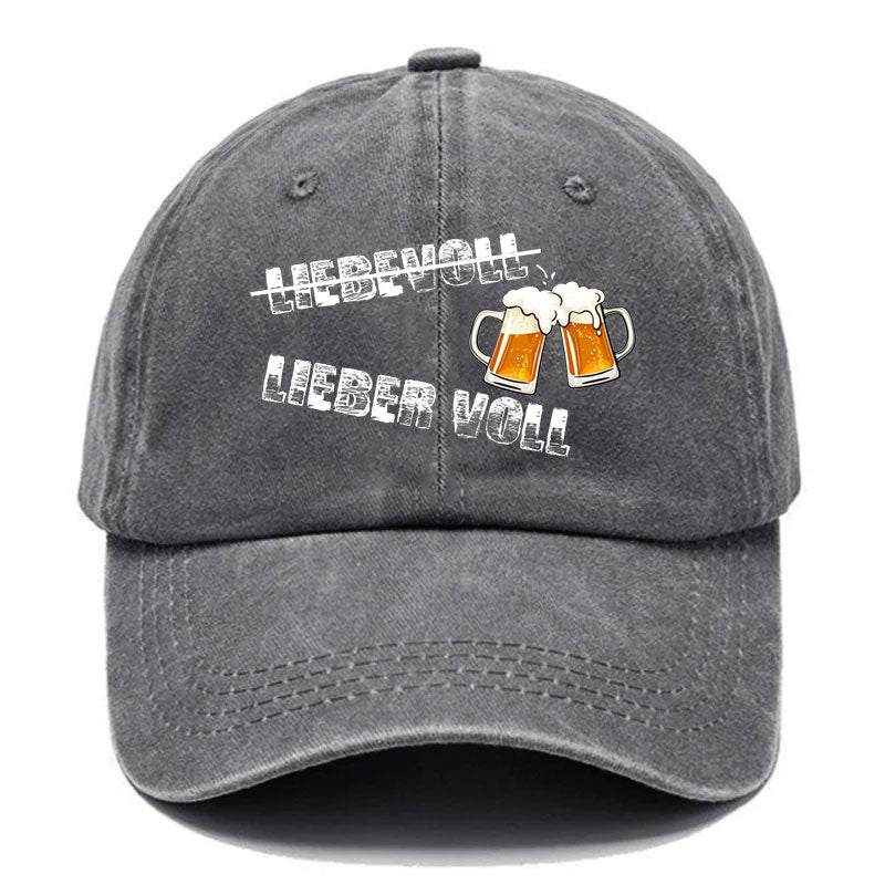 Lieber Voll Bierlieber Baseball Cap