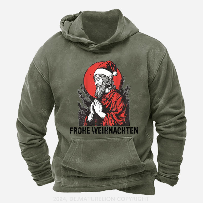 Frohe Weihnachten Hoodie