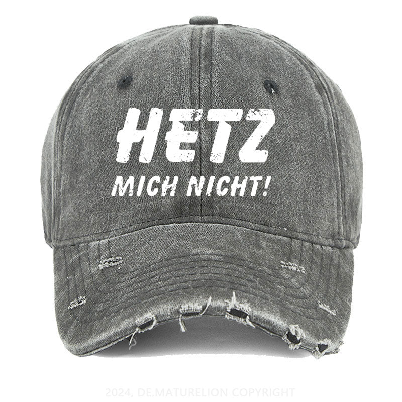 Hetz Mich Nicht Gewaschene Vintage Cap