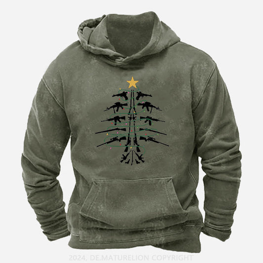 Weihnachtsbaum Feuerkraft Hoodie