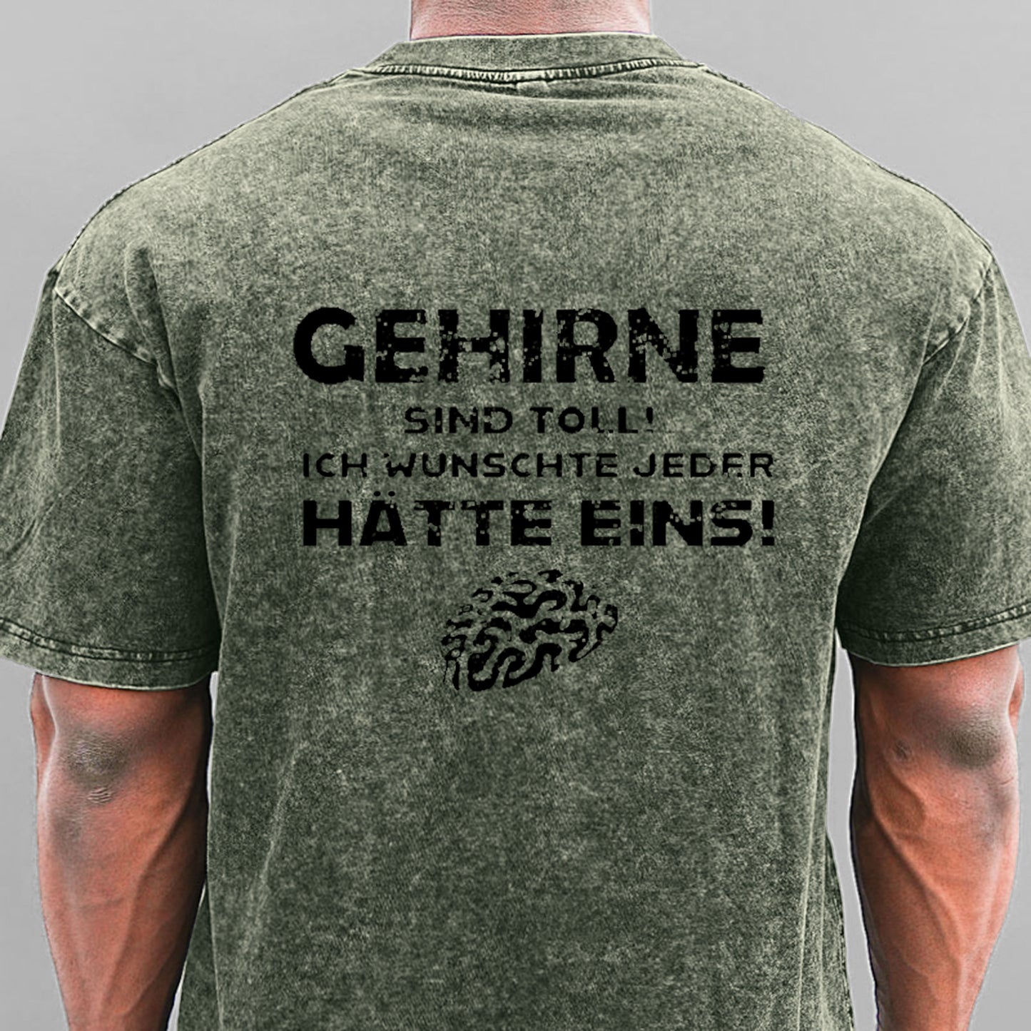 Gehirne Sind Toll! Ich Wünschte Jeder Hätte Eins! Gewaschene Vintage T-Shirt