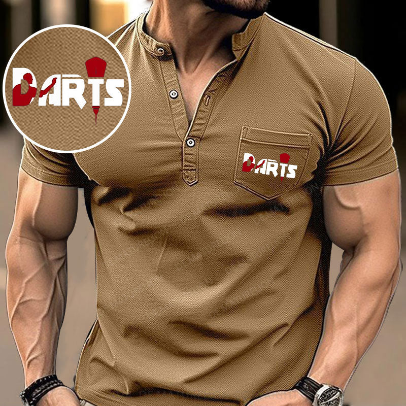 Darts Sport Henley Shirt