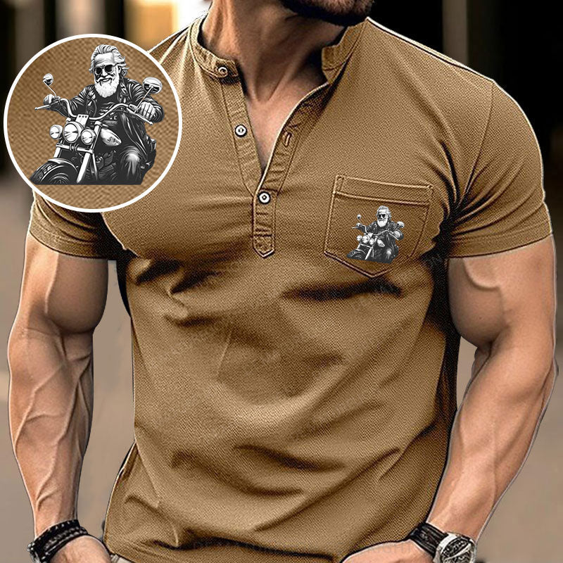 Im Alter wird man immer knackiger Henley Shirt