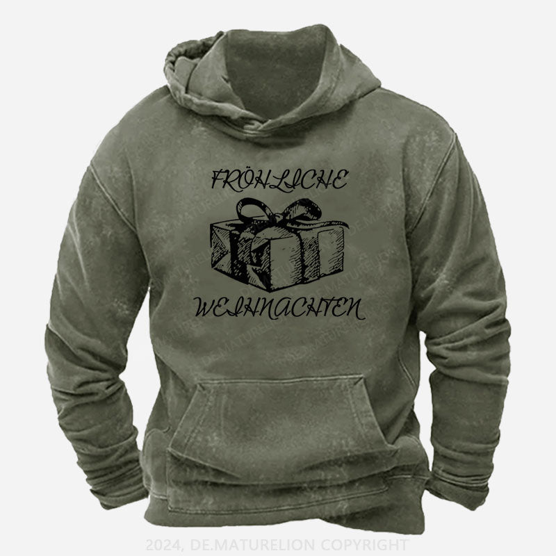 Geschenk Frohe Weihnachten Hoodie