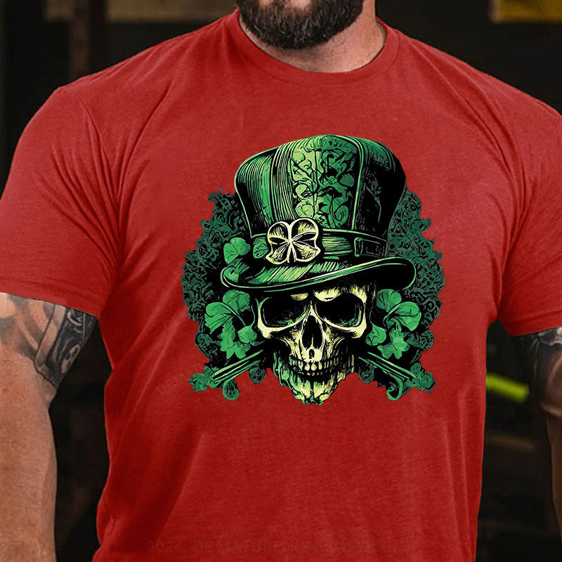 St. Patricks Tag Skeleton T-Shirt