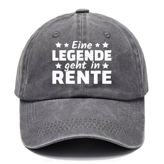 Eine Legende Geht In Rente Baseball Cap